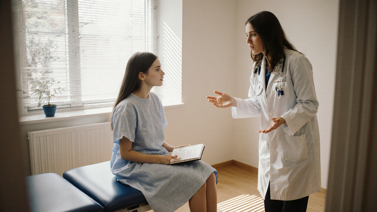 Co se dělá na 17leté prohlídce u gynekologa?