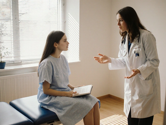 Co se dělá na 17leté prohlídce u gynekologa?