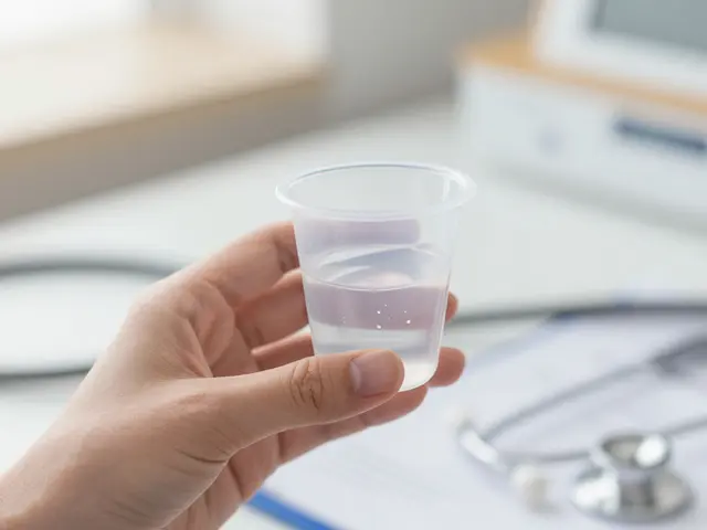 Co se zjistuje z moči při preventivní prohlídce u žen?