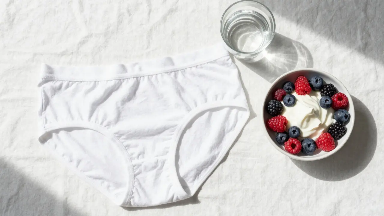 Bavlněné prádlo a zdravá strava jako prevence zánětů.